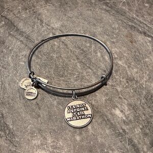 Alex and Ani Bracelet ~ It’s Not a Sprint It’s a Marathon Charm Bracelet